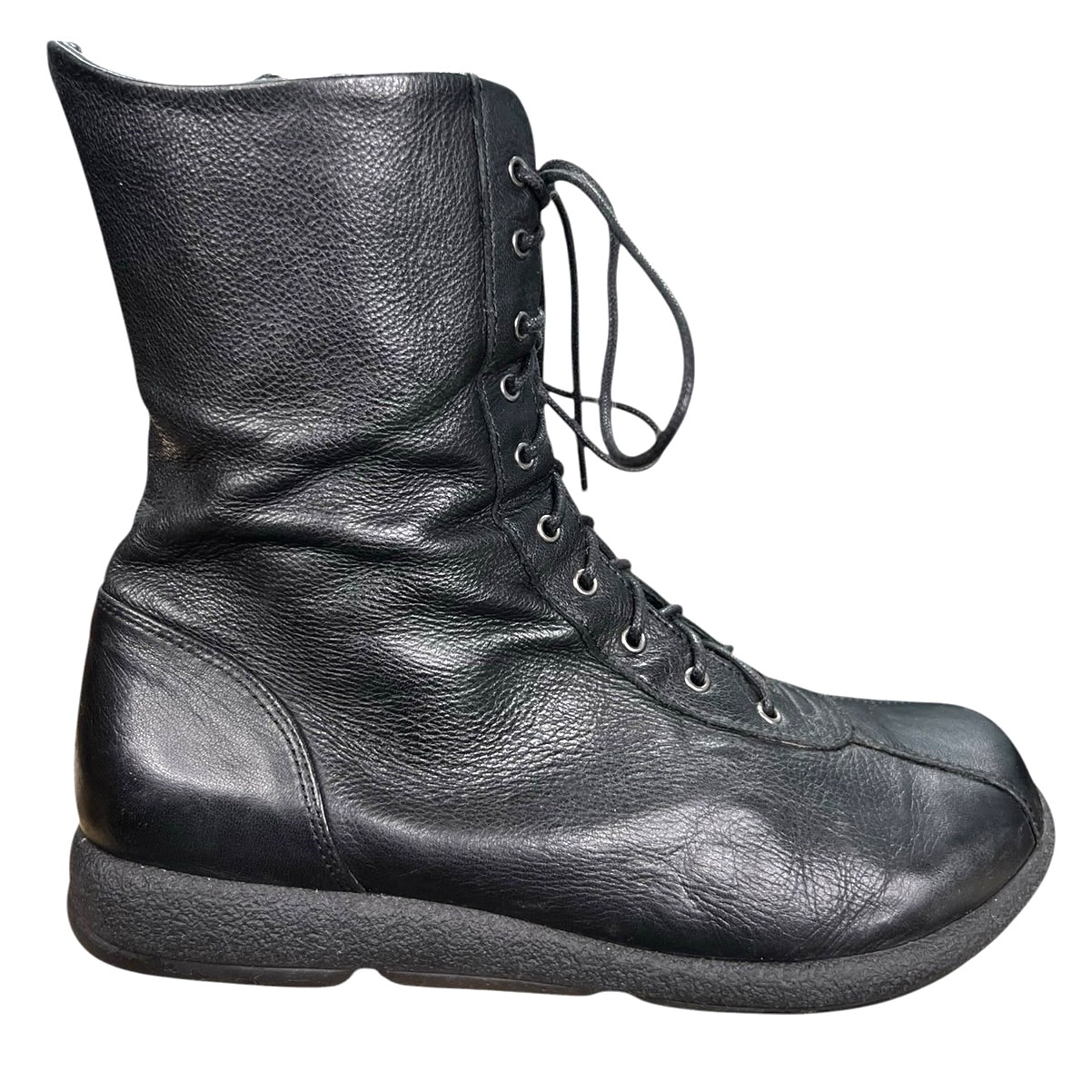 Dansko Women’s Black Leather Side Zip Chelsea Boot Size 38 Us 7.5/8